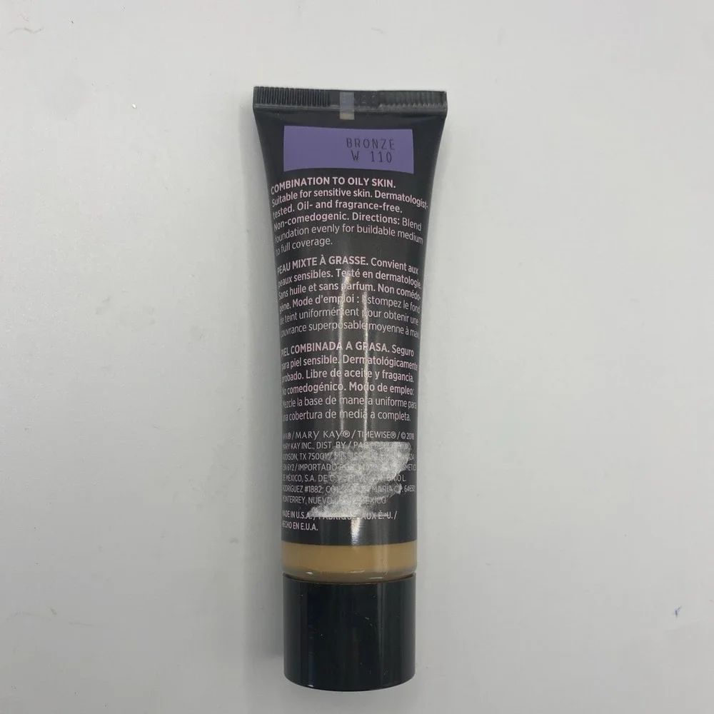 Mary Kay Timewise 3D Foundation Base Matte 1 oz Bronze W 110 099979‎ New Makeup